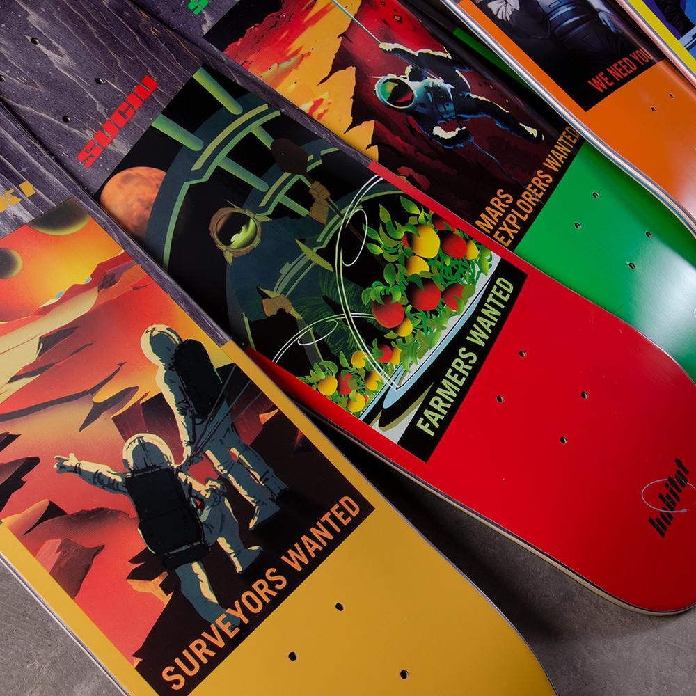 Nasa Collection Habitat Skateboards 1