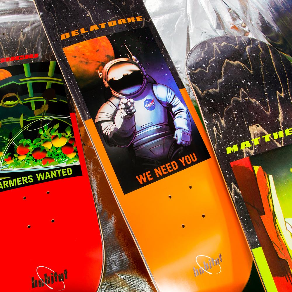 Nasa Collection Habitat Skateboards 11