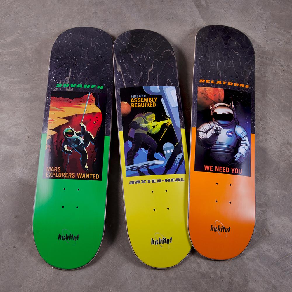 Nasa Collection Habitat Skateboards 4