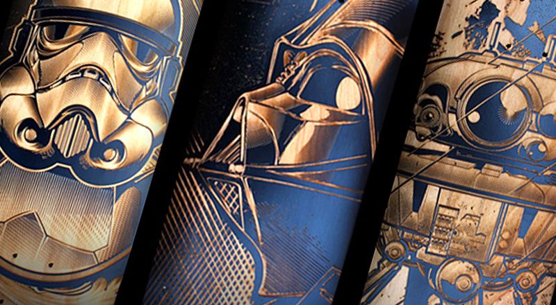 Star Wars Skateboards par Hydro74