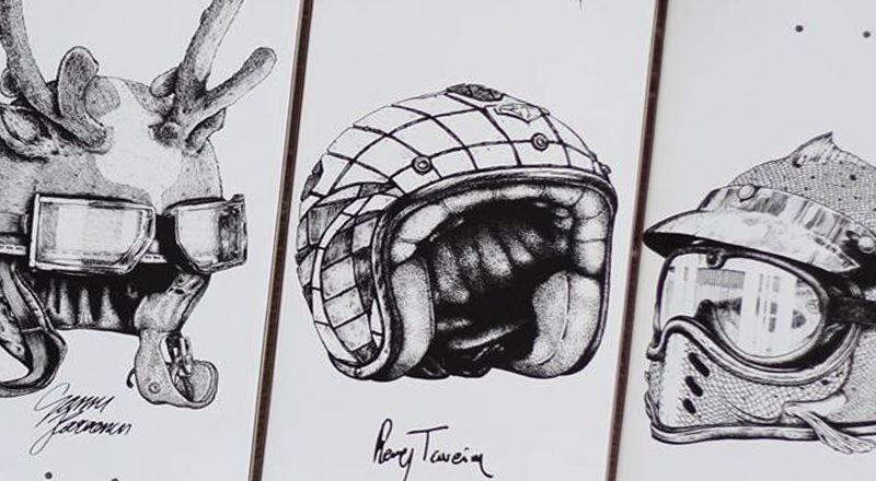 Helmut Series by Antiz Skateboards