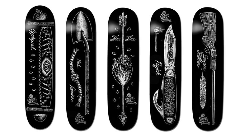 Chad Eaton x Element skateboards