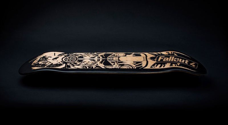 Fallout x Hydra74 skate deck