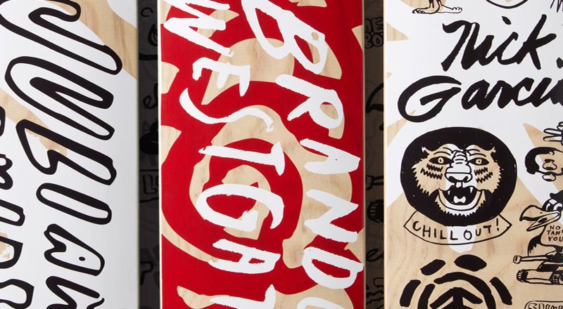 Sketchbook Element x Mason Mcfee skateboards