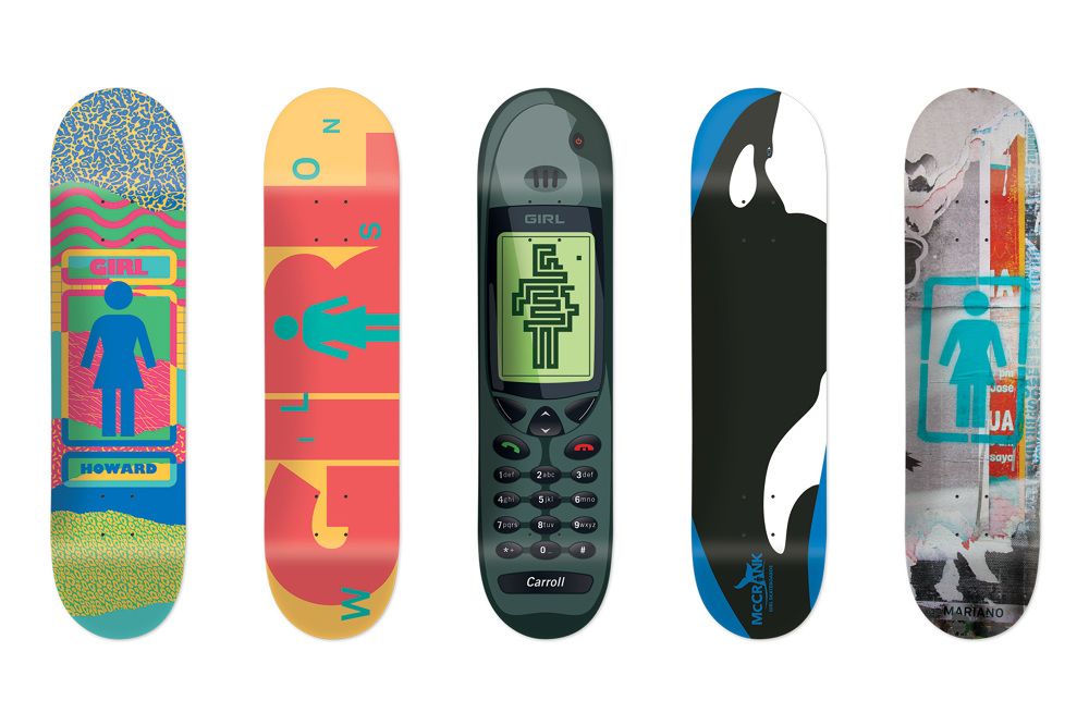 Nick Zegel x Girl Skateboards