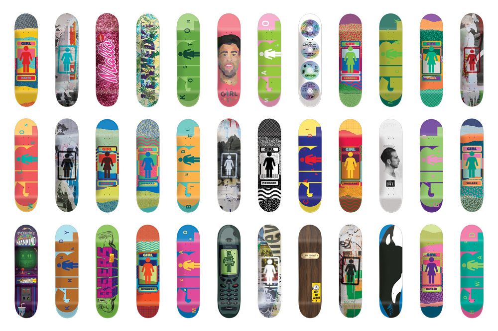 Nick Zegel x Girl Skateboards