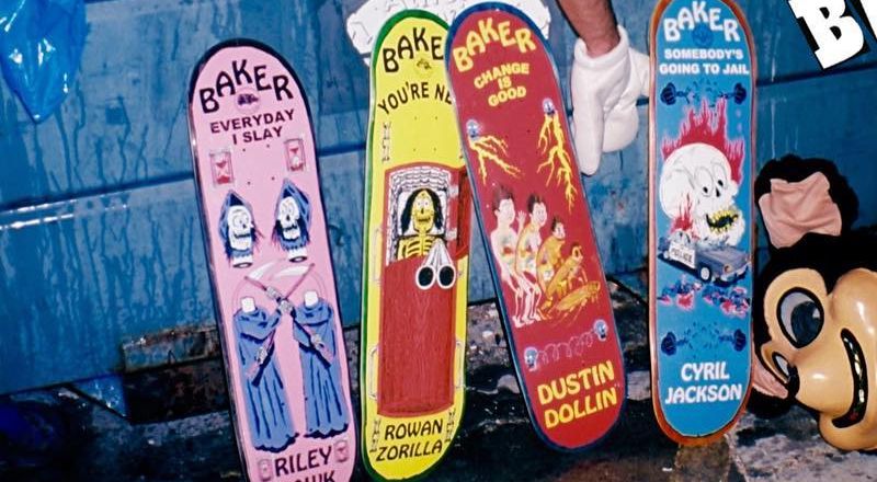 J.J. Villard series x Baker Skateboards