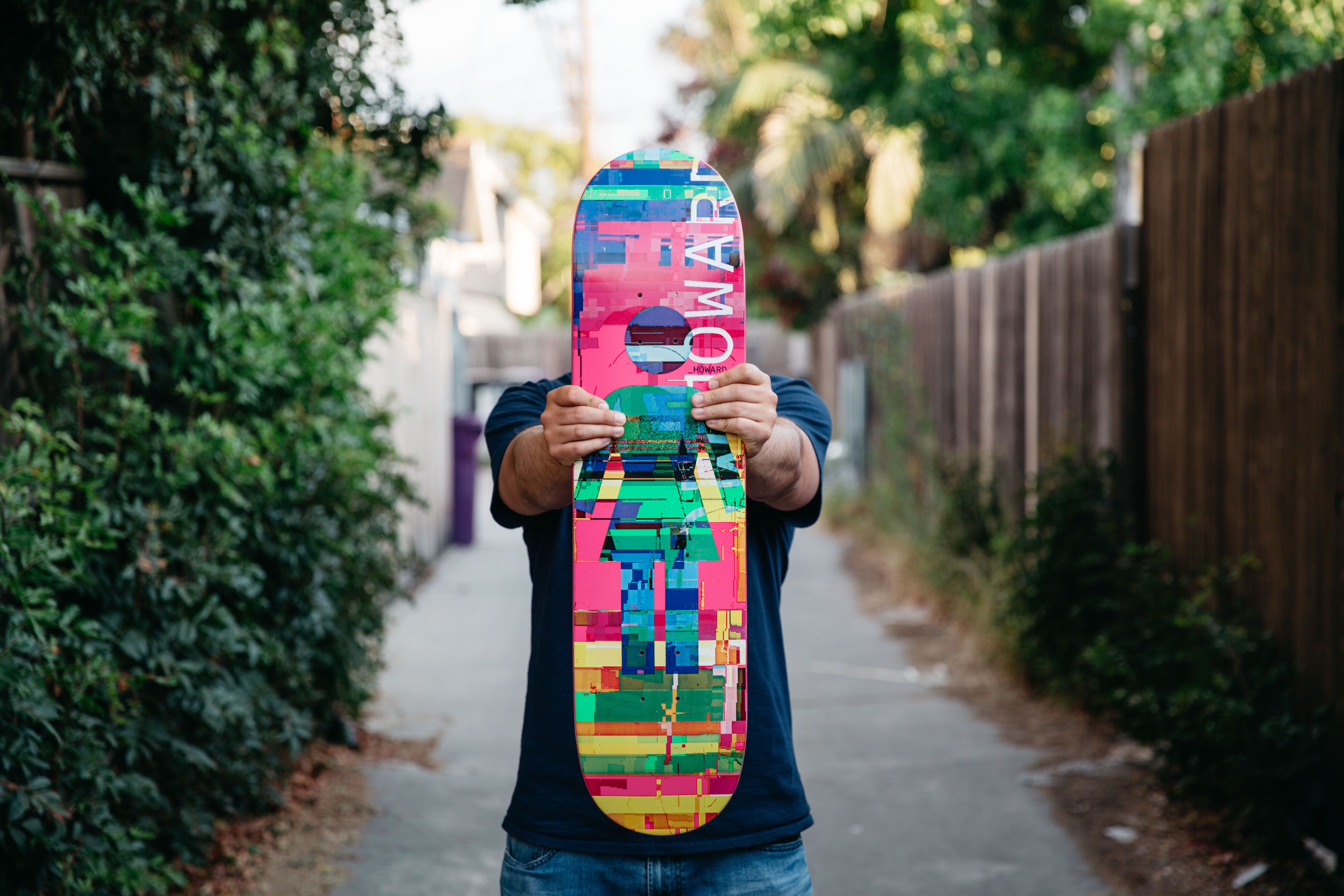 Nick Zegel portrait for Girl Skateboards