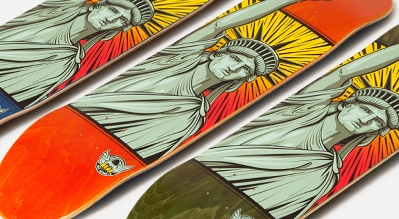United We Stand by Chris Wright x Real Skateboards