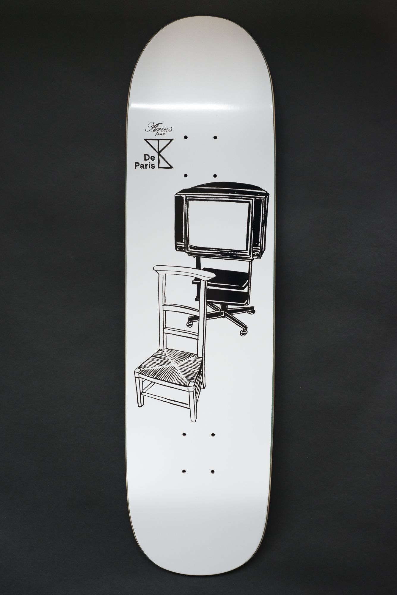 DeParis Yearbook x Artus de Lavilléon skateboards