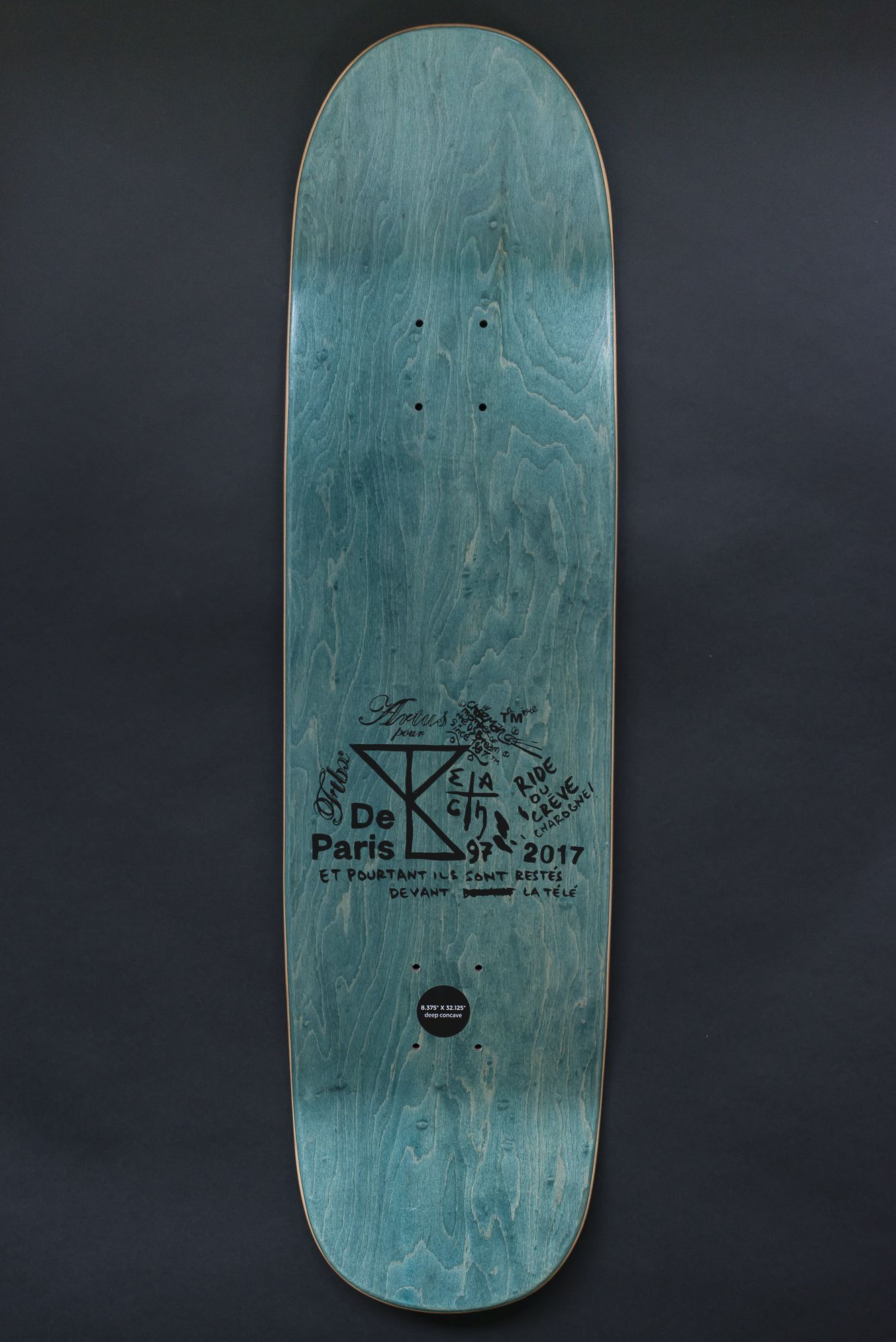 DeParis Yearbook x Artus de Lavilléon skateboards