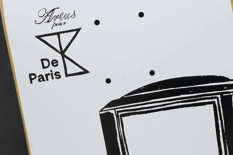 DeParis Yearbook x Artus de Lavilléon skateboards