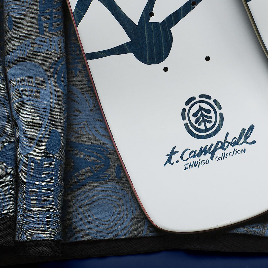 The Indigo series by Thomas Campbell x Element Skateboards