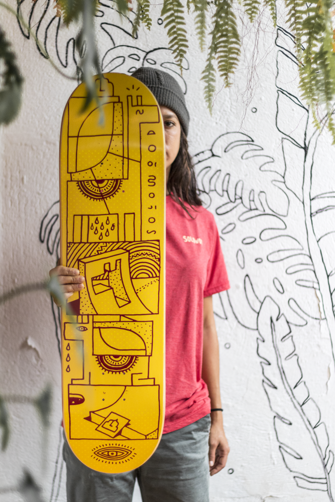 Woodwide Love Series By Elna Solowood Skateboards 2