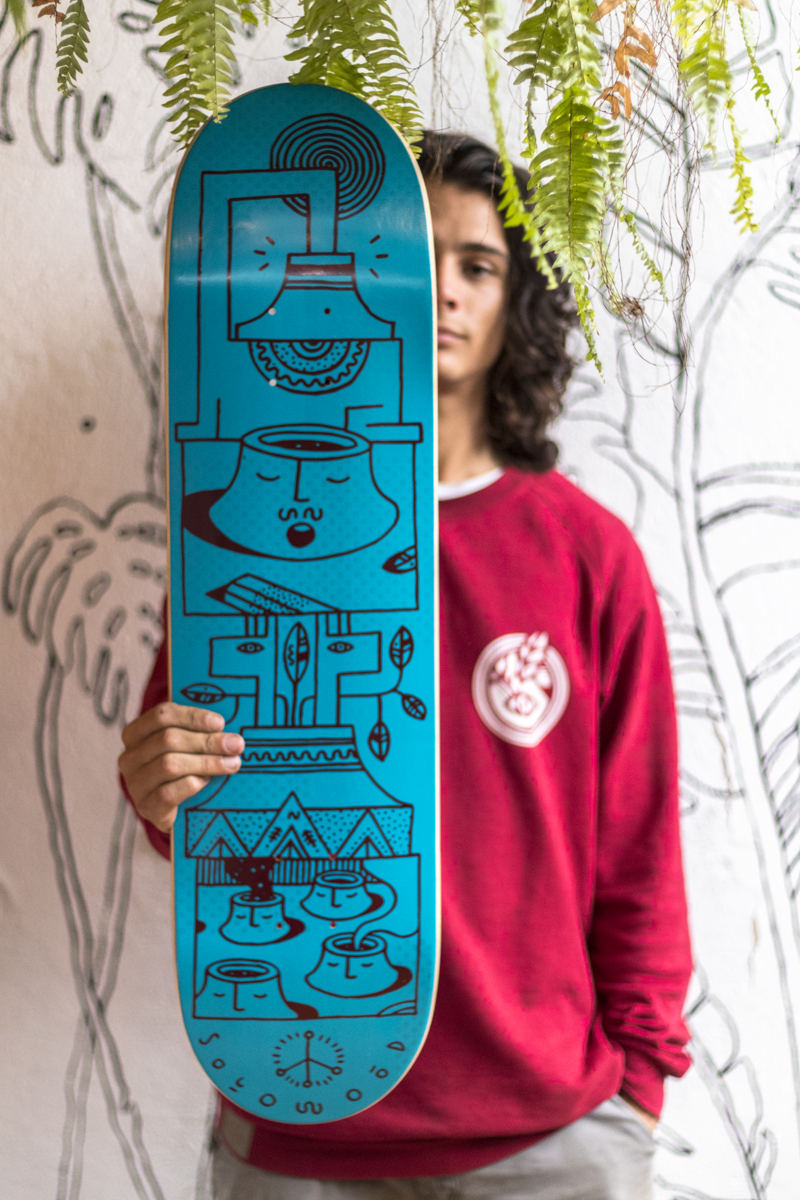 Woodwide Love Series By Elna Solowood Skateboards 5