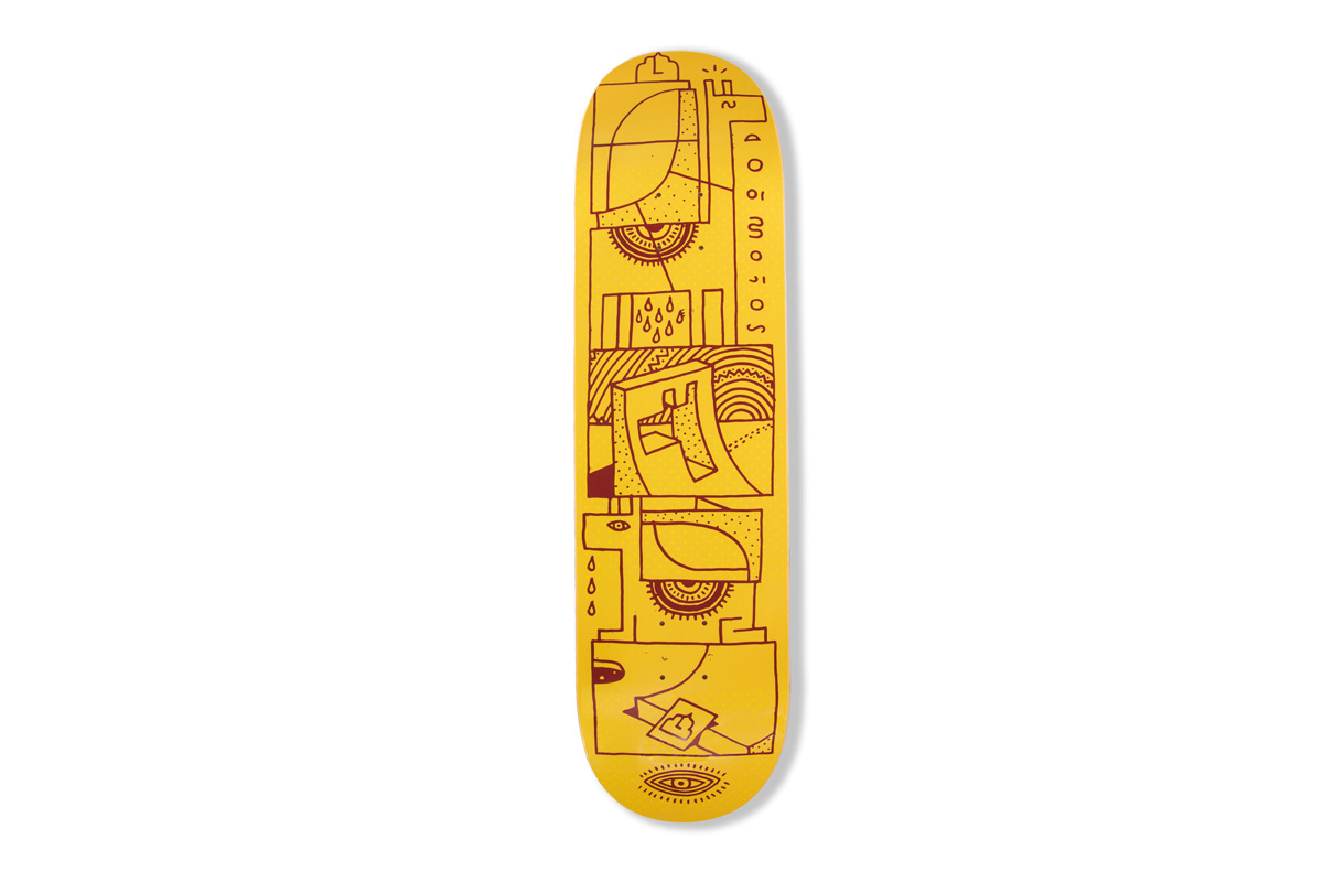 Woodwide Love Series By Elna Solowood Skateboards 7