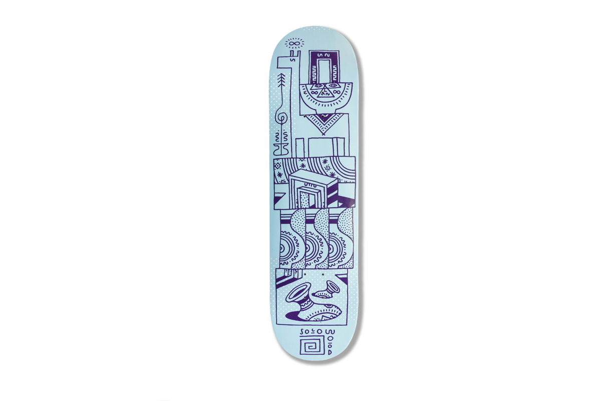 Woodwide Love Series By Elna Solowood Skateboards 8