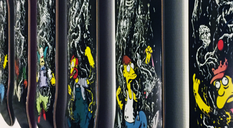 Springfield Massacre series by Zero Skateboards