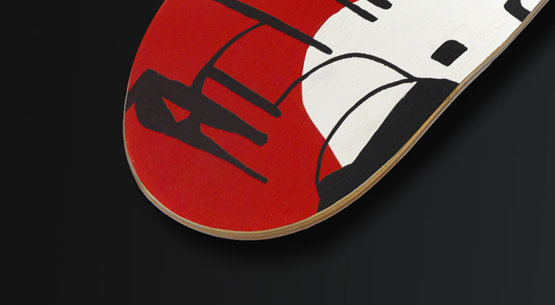 Benjamin Spark Skateboard Deck 4