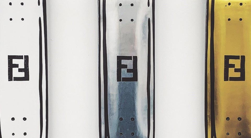 Joshua Vides Fendi Skateboard 1