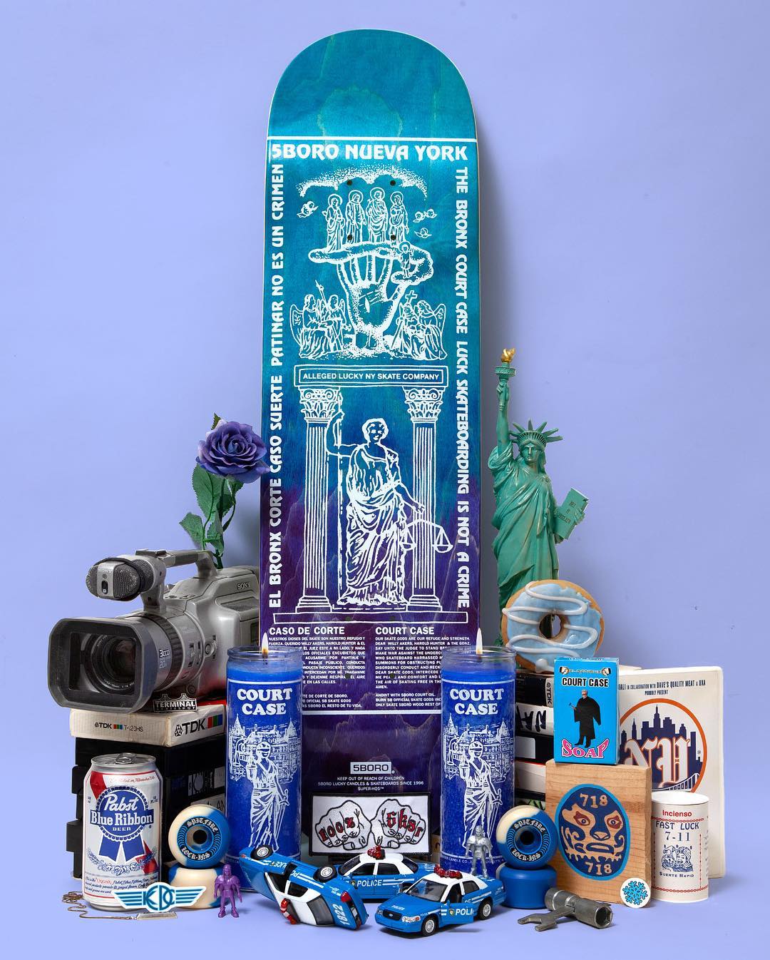 Lucky Candle Series Skateboard By 5boro Nyc 10