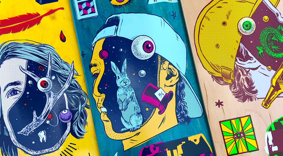 Morning Breath inc x Darkstar Skateboards