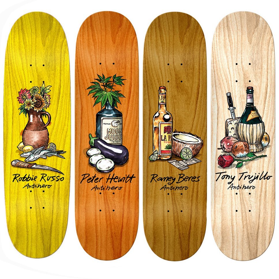 Still Life Series Todd Francis Antihero Skateboards 1.jpg