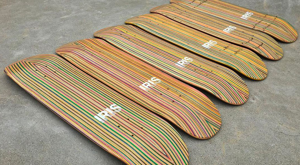 Recycled Decks By Iris Skateboards 2