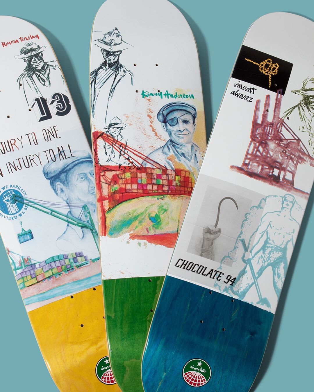 94 Stevedore Series Chocolate Skateboard 4