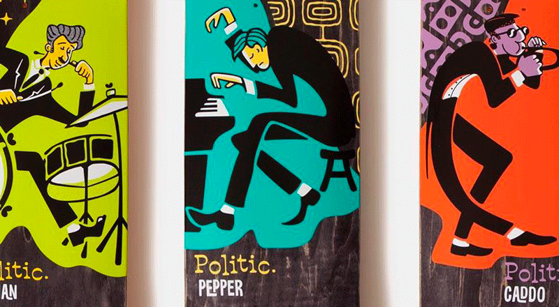 Jazz Series Politic Skateboards