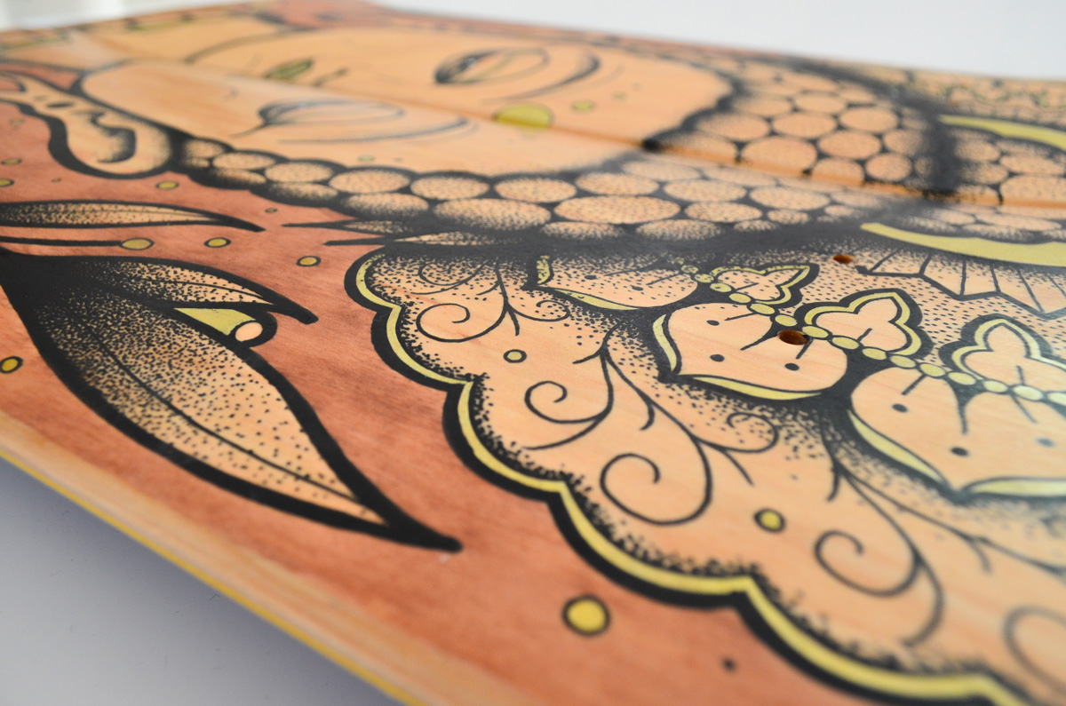 Bouddha Custom Skateboards By Subson Ink 3