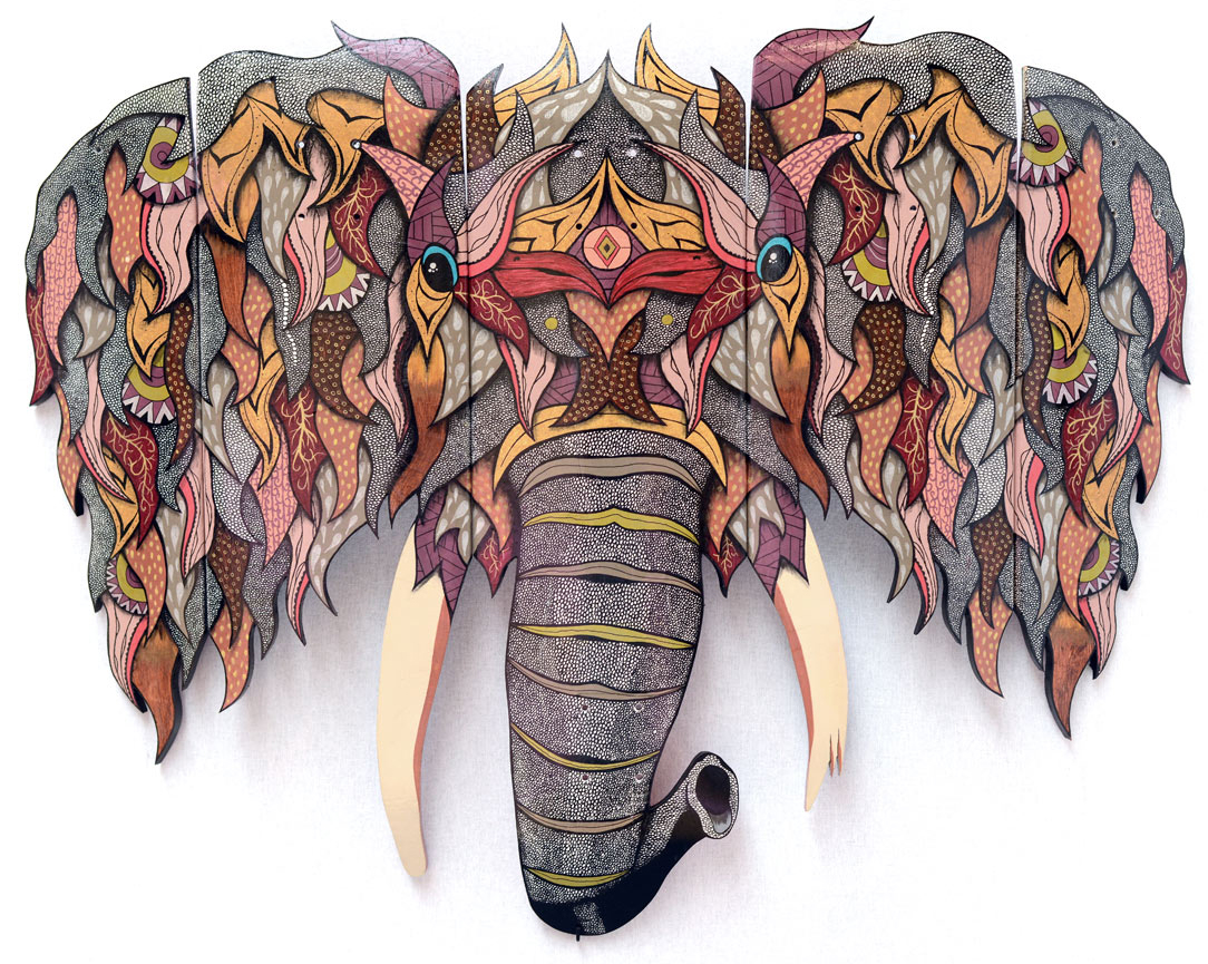 The Elephant Artwork By Julien Deniau
