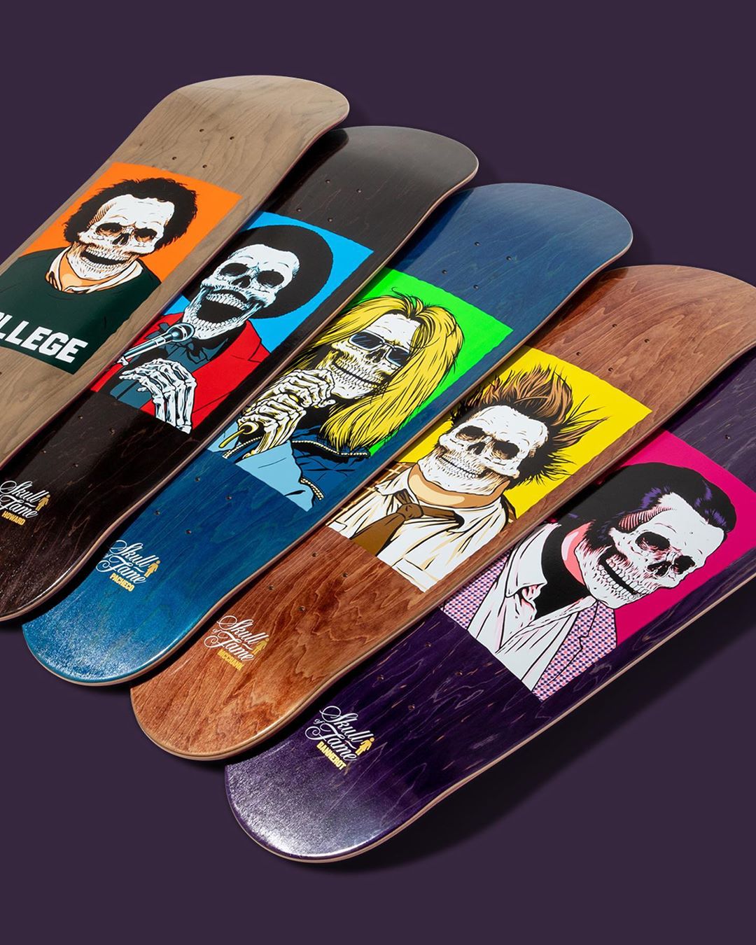 Skull Of Fame Series By Sean Cliver Girl Skateboards 11