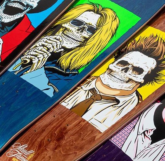 Skull Of Fame Series By Sean Cliver Girl Skateboards 3