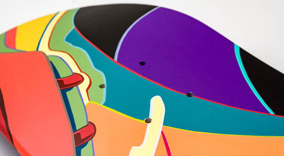 Preview of the SPRAYING BOARD 001 skateboards