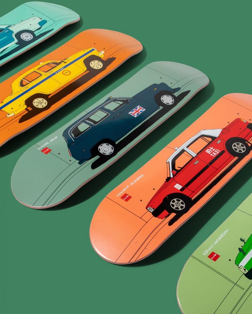 The Chocolate Vagabond Seres by Evan Hecox. #Skateboards. | Planche à roulette, Skateboard
