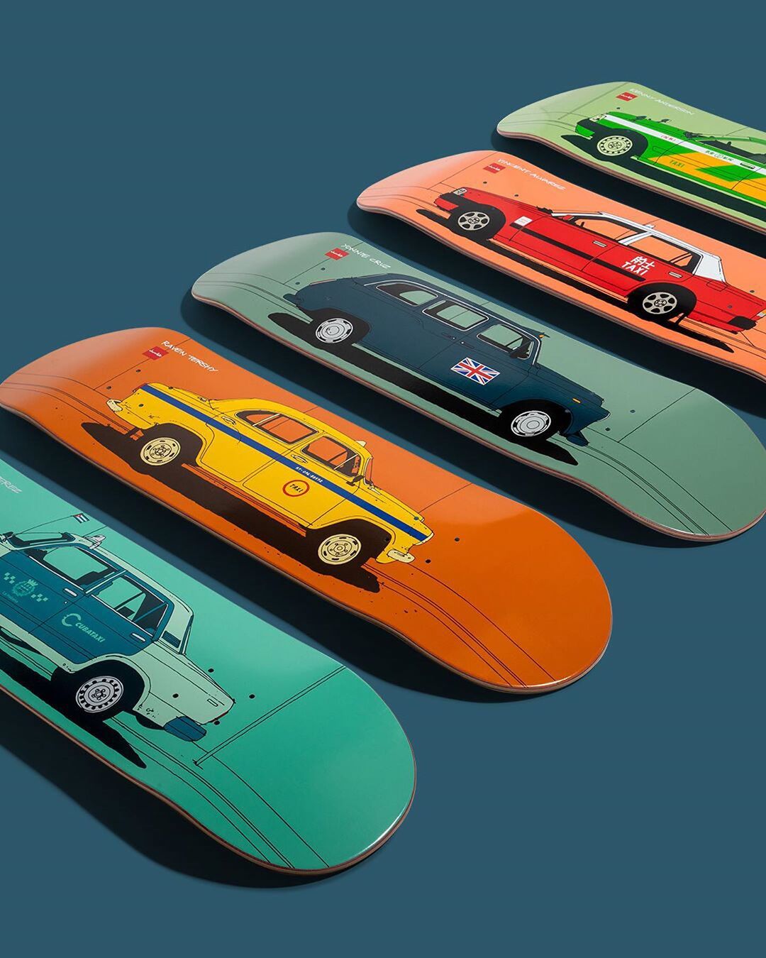 World Taxi Series Evan Hecox Chocolate Skateboards 7