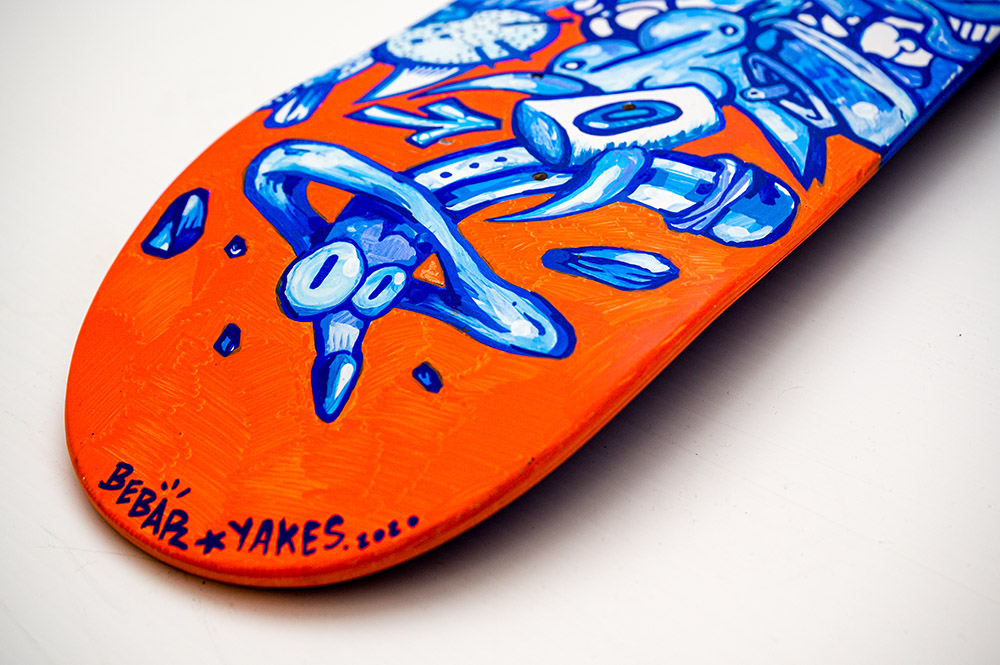 Manuals Skateboards Par Yakes X Bebar 6