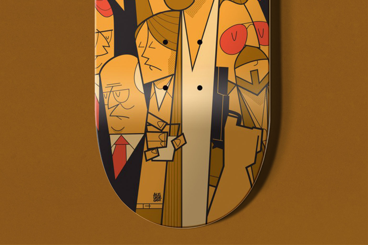 The Big Lebowski Skate Deck By Ale Giorgini X Bonobolabo 3