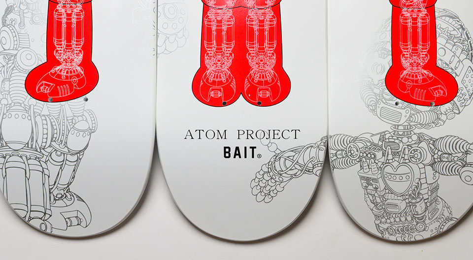 Bait Astro Boy Atom Project Glow In The Dark Skateboard 1
