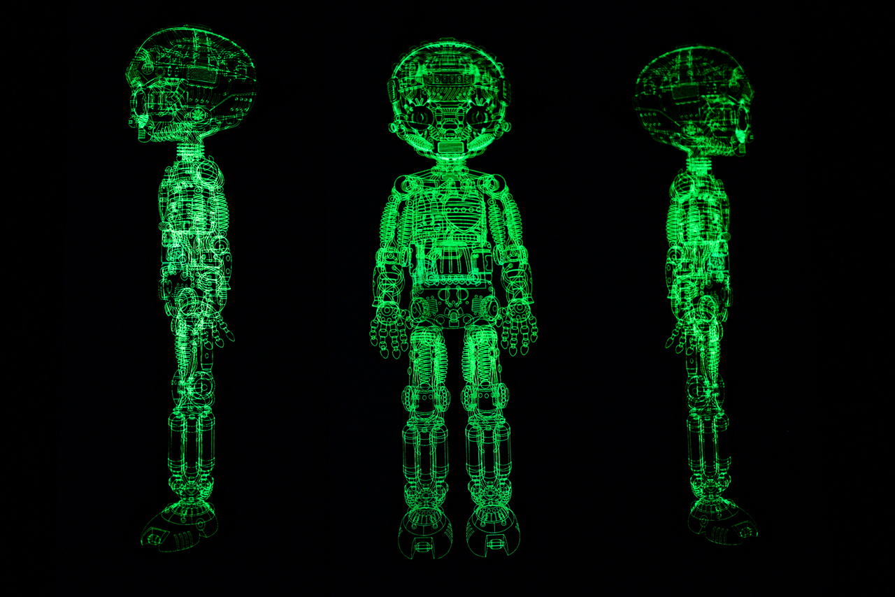 Bait Astro Boy Atom Project Glow In The Dark Skateboard 7