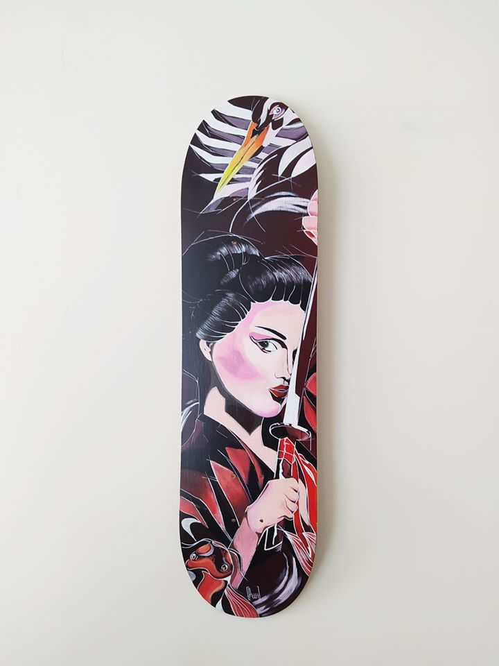 Custom Skateboards Par Piwi Pour L European Custom Board Show 5