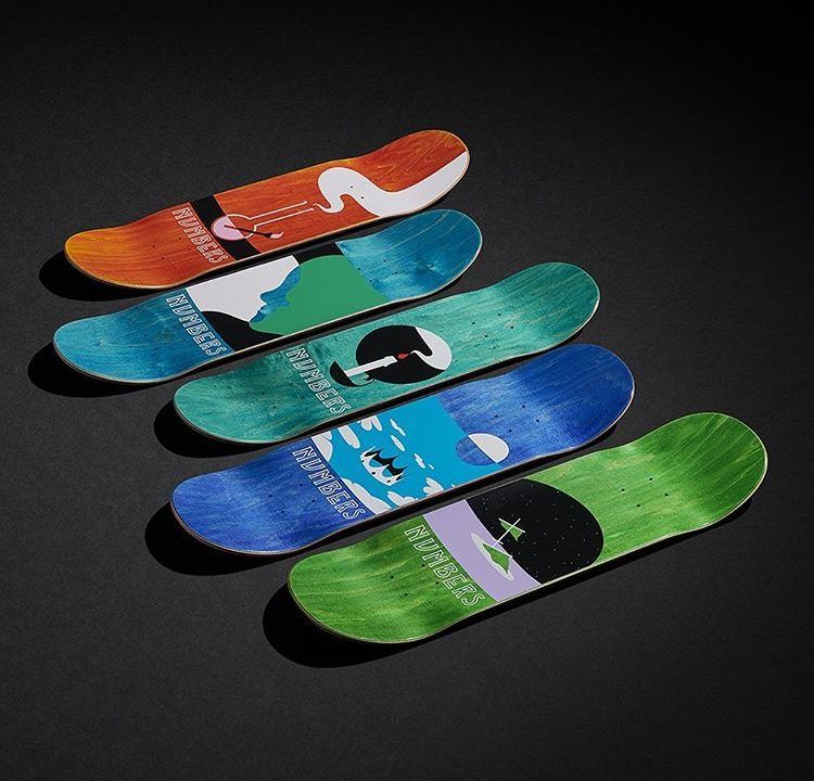 6 Series By Greg Ito Numbers Skateboards 1