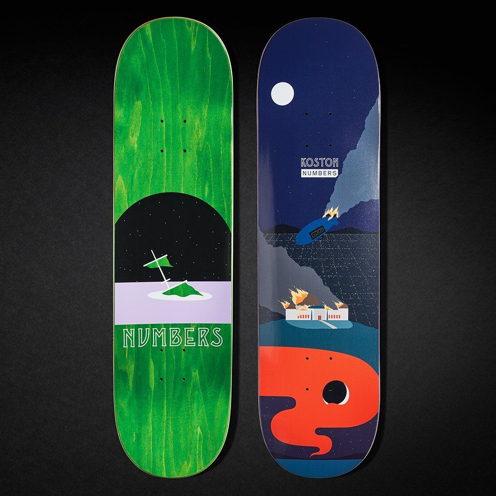 6 Series By Greg Ito Numbers Skateboards 6