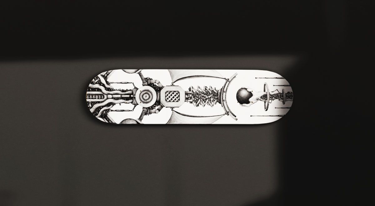 Mani x Arkaic Concept for Spraying Board