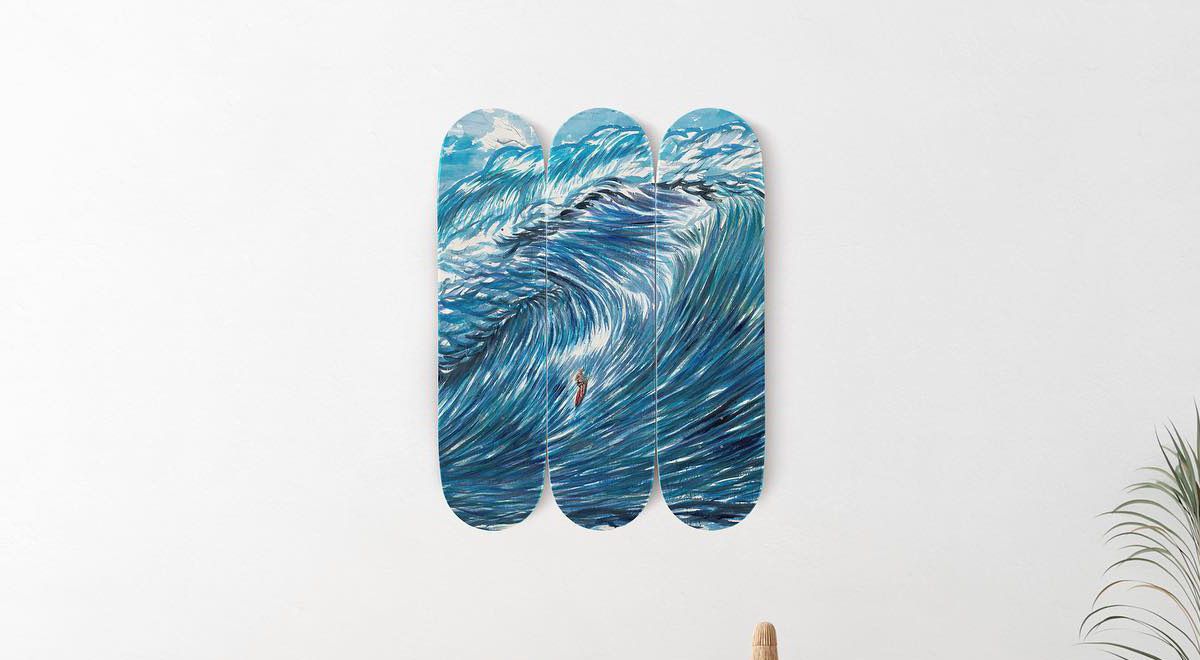 No Title You Have A Clear Skateboard Par Raymond Pettibon X The Skateroom 1