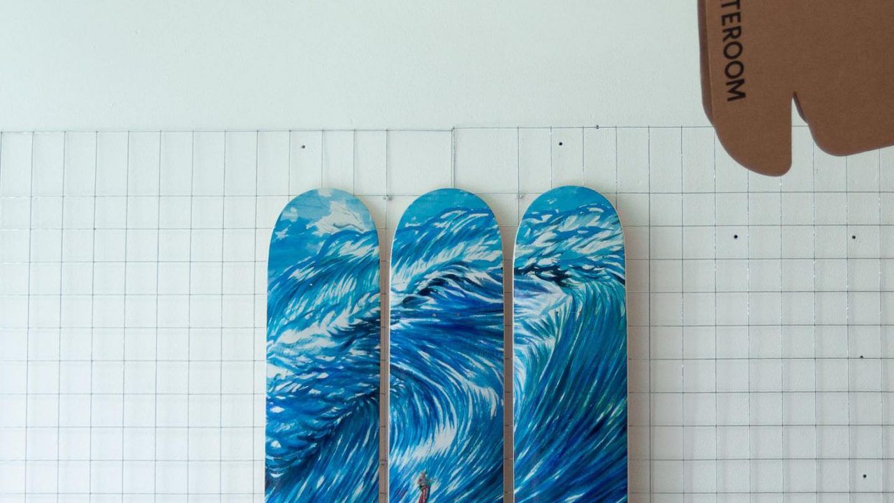 No Title You Have A Clear Skateboard Par Raymond Pettibon X The Skateroom 3