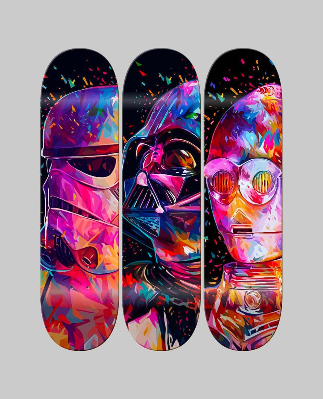 Droid Father Soldier Skateboards By Kaneda X Bonobolabo 1