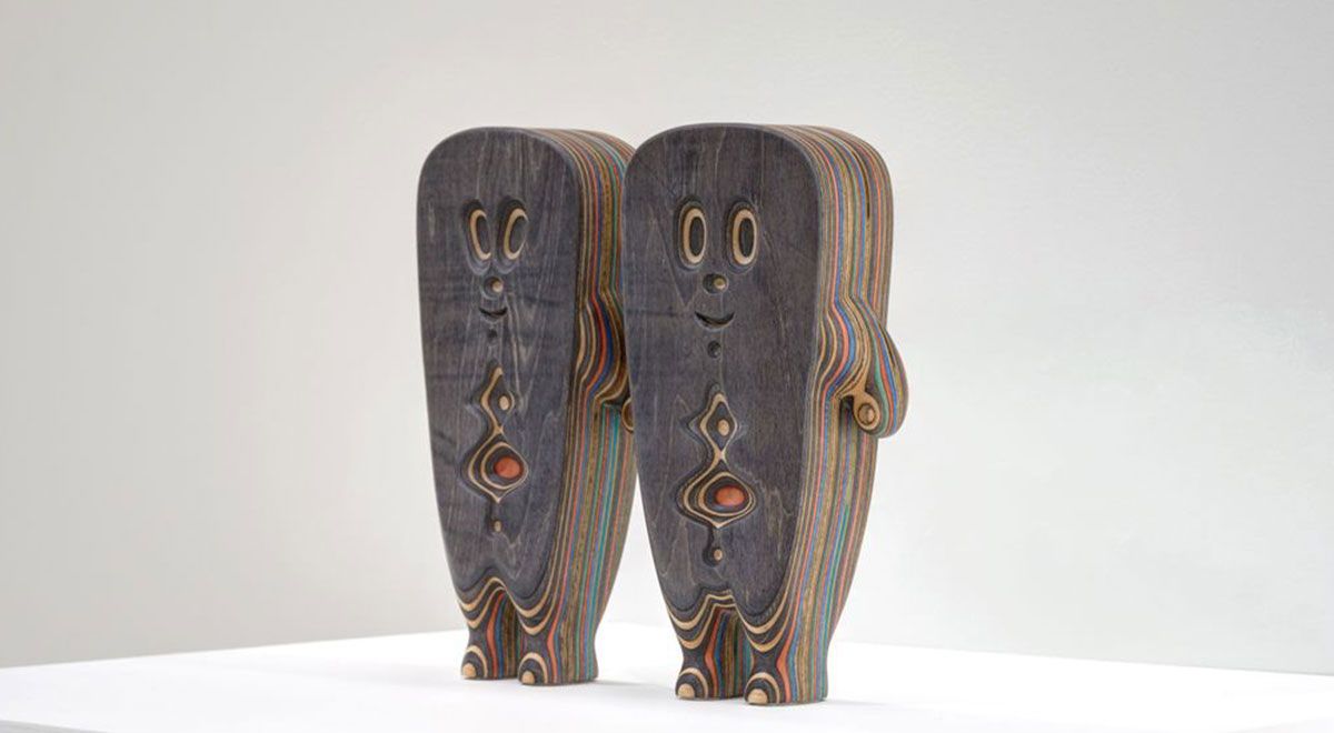 Guzo Guzo Skate Sculptures Par Haroshi