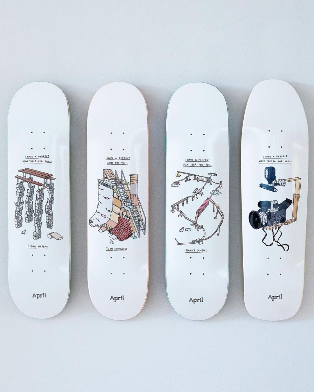 Perfect Spots Series By Brother Merle X April Skateboards 5